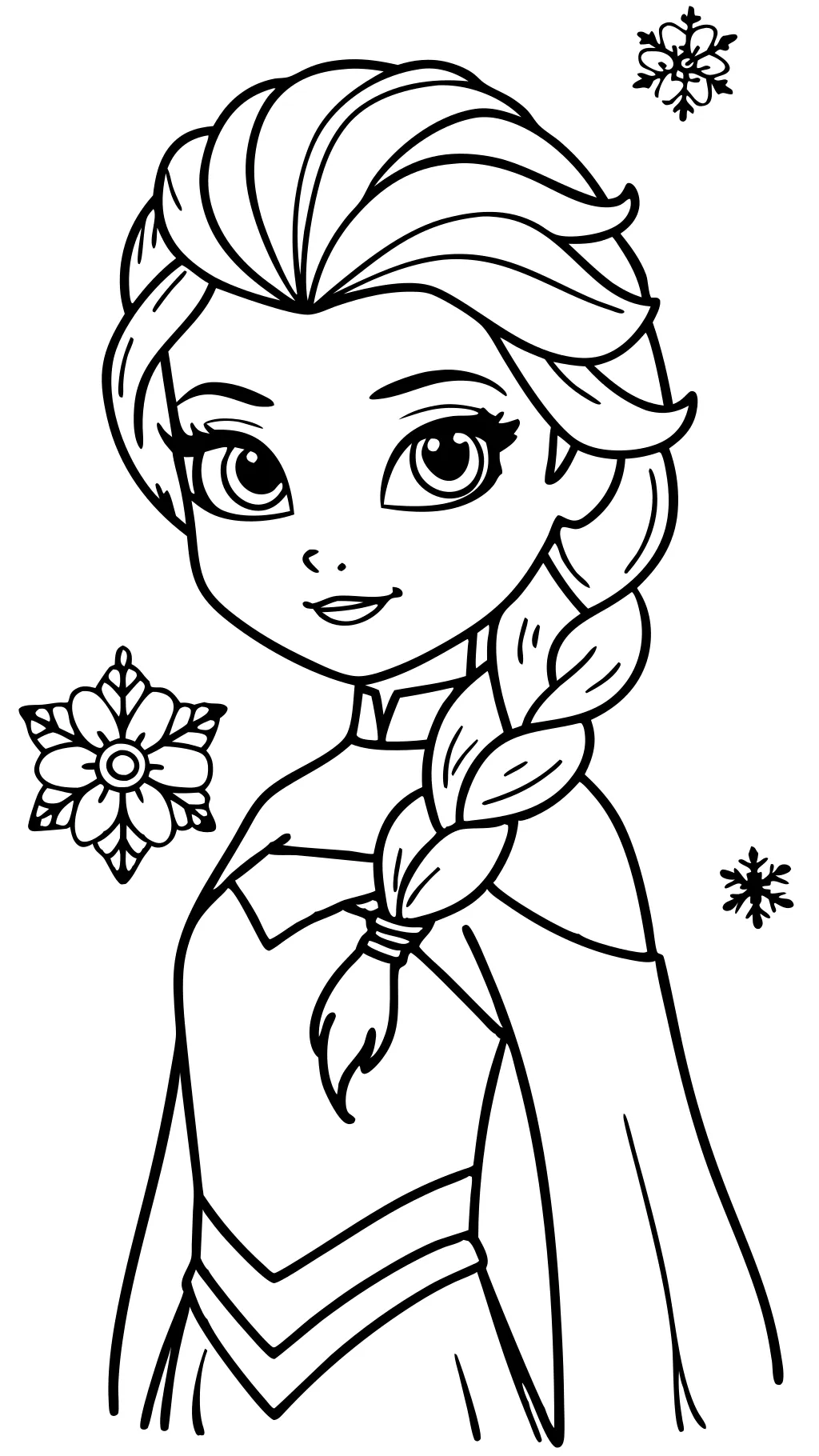 elsa frozen coloring pages